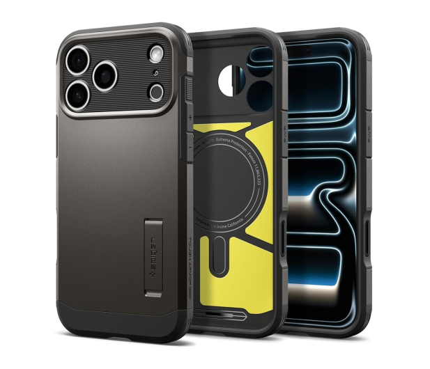 Spigen Tough Armor T MagSafe do iPhone 18 Pro/17 Pro (gunmetal) - 1586396 - zdjęcie 2